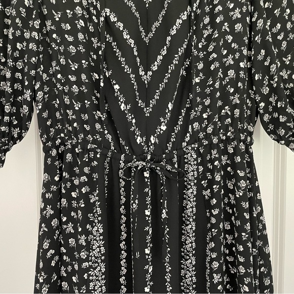 Cece Peasant Midi Dress Size S Bloomcore - Picture 7 of 10